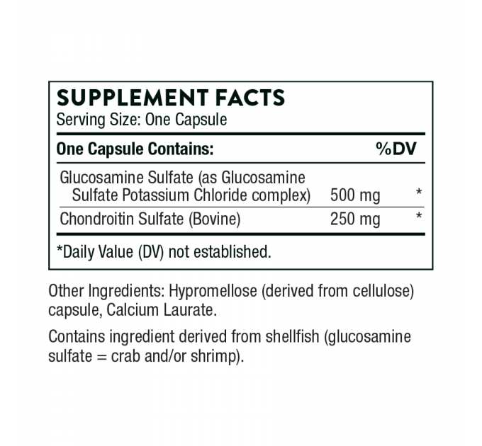 Glucosamine & Chondroitin - 90 caps