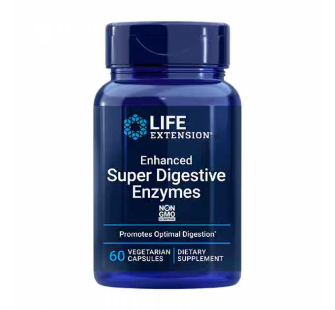 Enhanced Super Digestive Enzymes - 60 veg caps