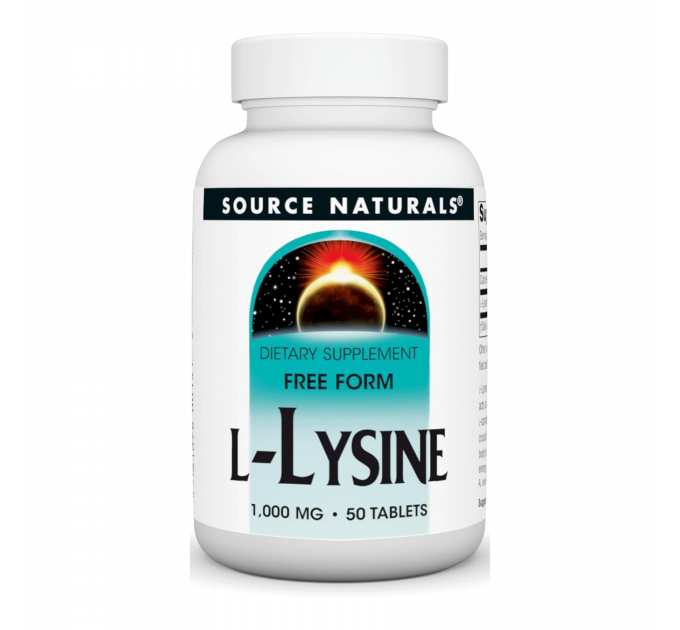 L-Lysine 1000mg - 50 tabs