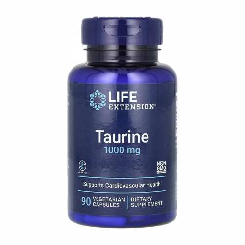 Taurine 1000mg - 90 vcaps (До 07.26)