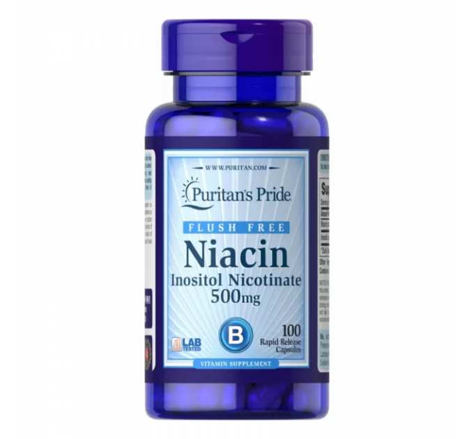 Flush Free Niacin 500mg - 100 caps