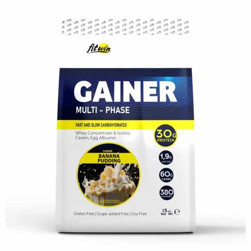 Gainer - 1500g Banana Pudding (Пошкоджена упаковка)