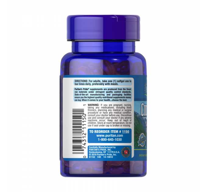 Cod Liver Oil 415 mg - 100 softgels