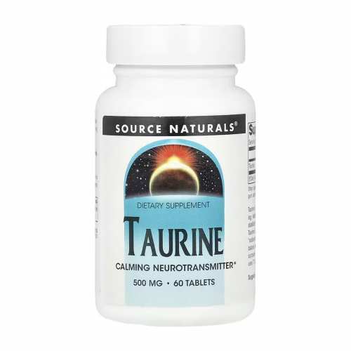 Taurine 500 mg - 60 tabs