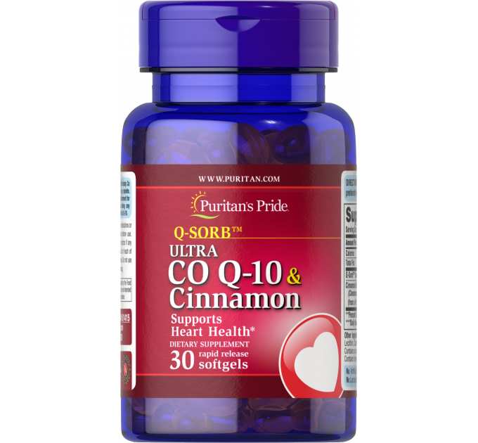 CO Q-10 with Cinnamon - 30caps