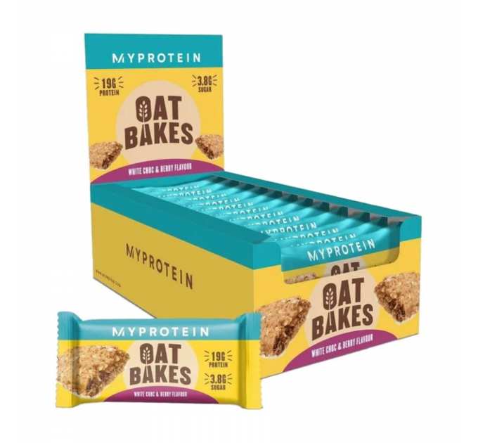 Oat Bakes - 12x75g White Choc & Berry Flavour (До 08.25)