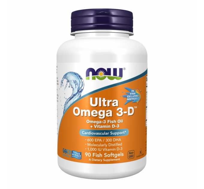 Ultra Omega 3-D Softgels - 90 softgels