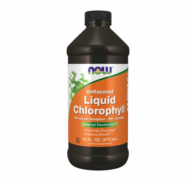 Liquid Chlorophyll - 473ml Unflavored (Пошкоджена банка)