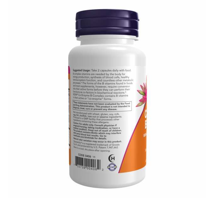 Co-Enzyme B-Complex - 60 vcaps