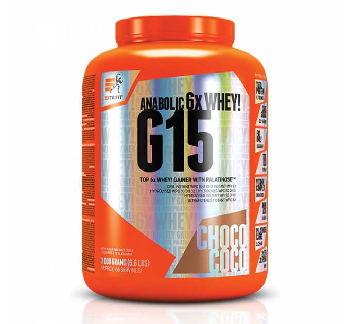 G15 Anabolic Gainer - 3000g Choco-Coconut