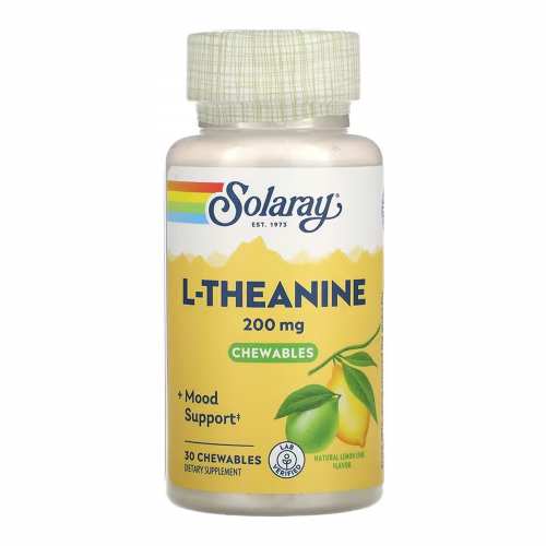 L-Theanine 200mg - 30 chewables L-Theanine 200mg - 30 chewables