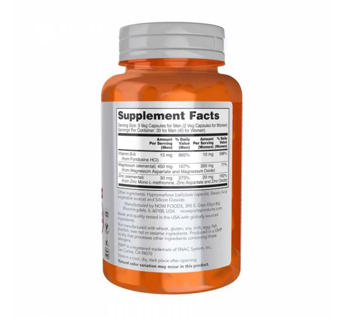 ZMA® 800mg - 180 vcaps