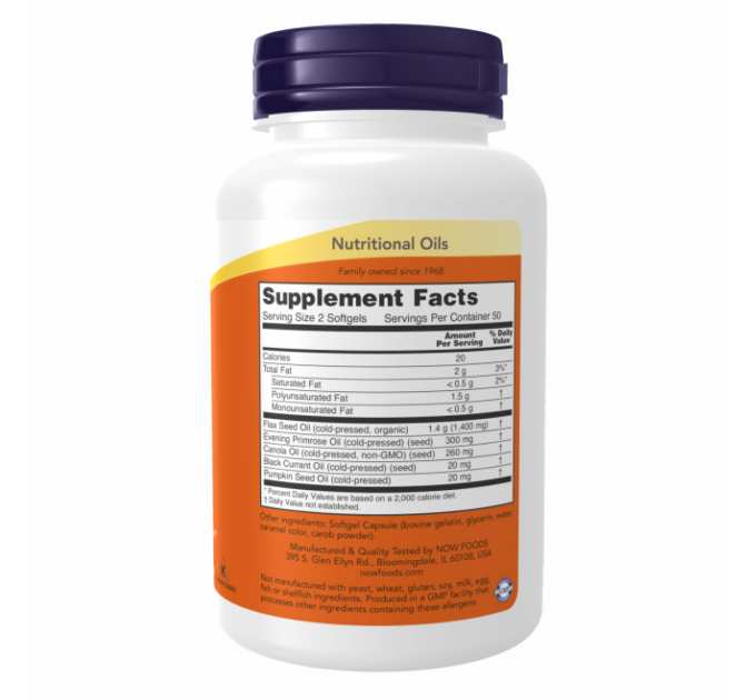 Omega 3-6-9 1000 mg - 250 Softgels
