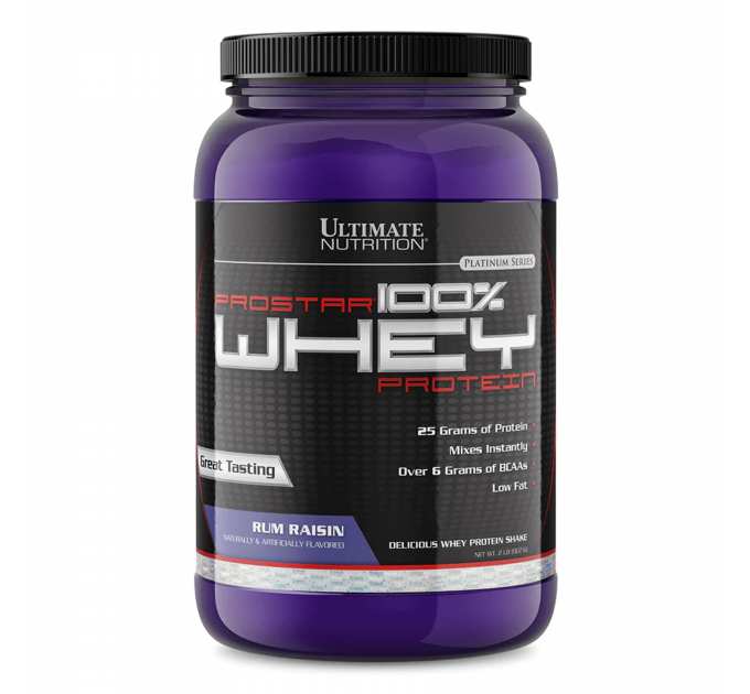 Prostar Whey 2lb - 907g Rum Raisin
