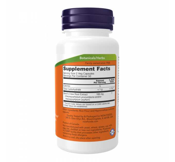 Devil's Claw Root - 100 vcaps