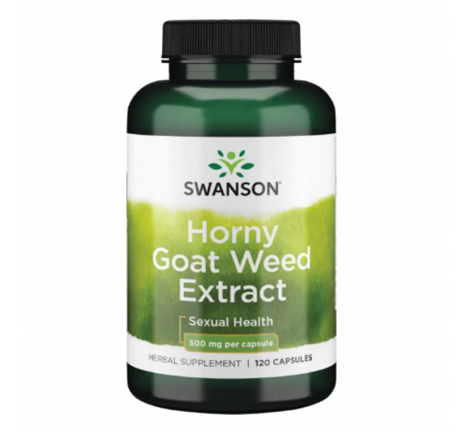 Horny Goat Weed Extract 500 mg - 120 Caps