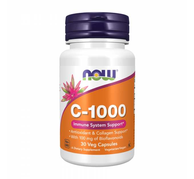 Vitamin C-1000 - 30 vcaps (Пошкоджена банка)
