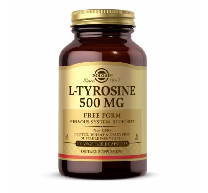 L-Tyrosine 500mg - 100 vcaps