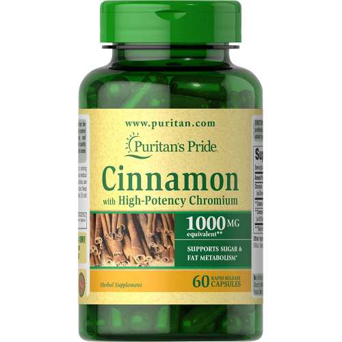 Cinnamon Complex with High Potency Chromium - 60caps
