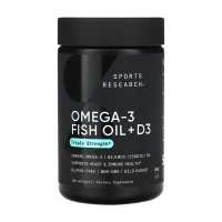 Omega-3 Fish Oil Alask Omega 1250mg + D3 2500IU - 120 softgels