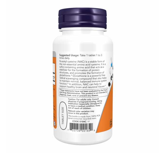 N-Acetyl-Cysteine 1000mg - 120 tabs