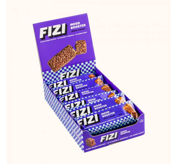 Fizi Mood Booster - 12x40g Choco Crunch