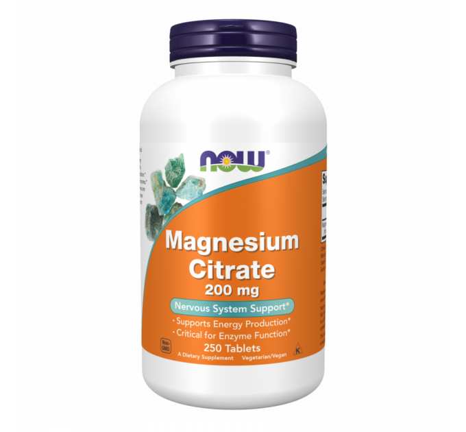 Magnesium Citrate 200mg - 250 tabs