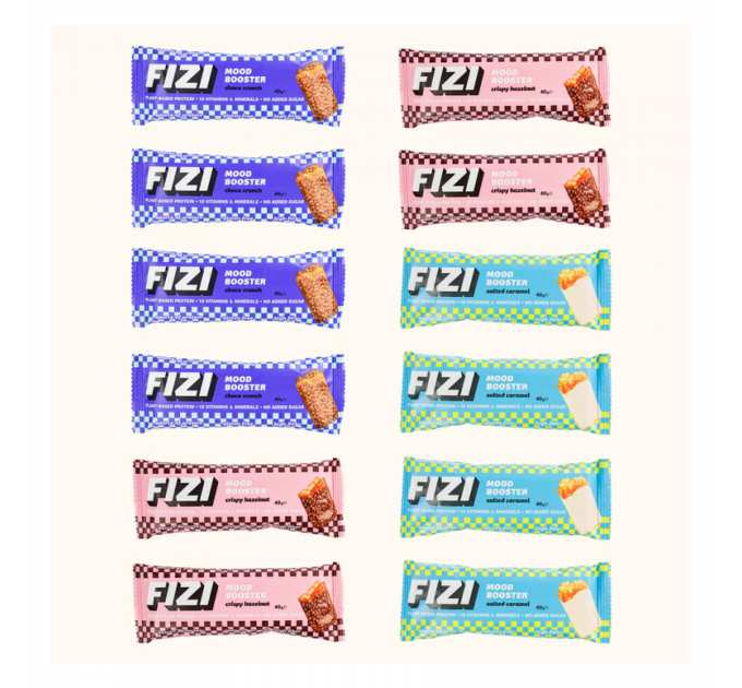 Fizi Mood Booster - 12x40g Mix Box