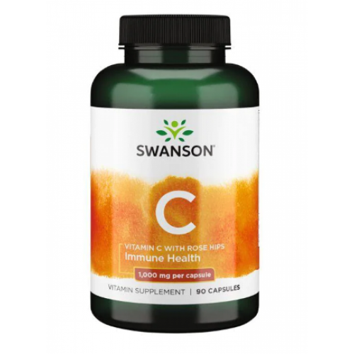 Vitamin C with Rose Hips 1000 mg - 90 caps (До 12.26) Vitamin C with Rose Hips 1000 mg - 90 caps (До 12.26)