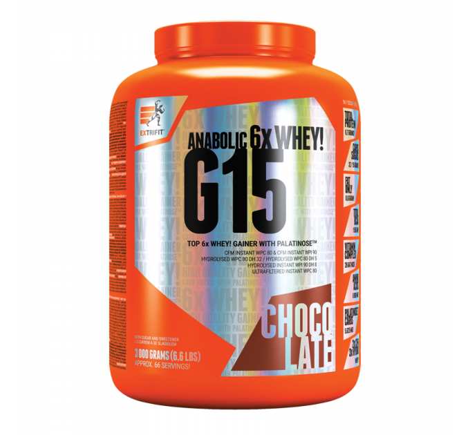 G15 Anabolic Gainer - 3000g Chocolate