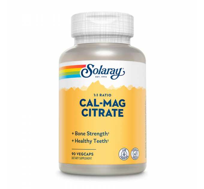 Calcium & Magnesium Citrate - 90 vcaps
