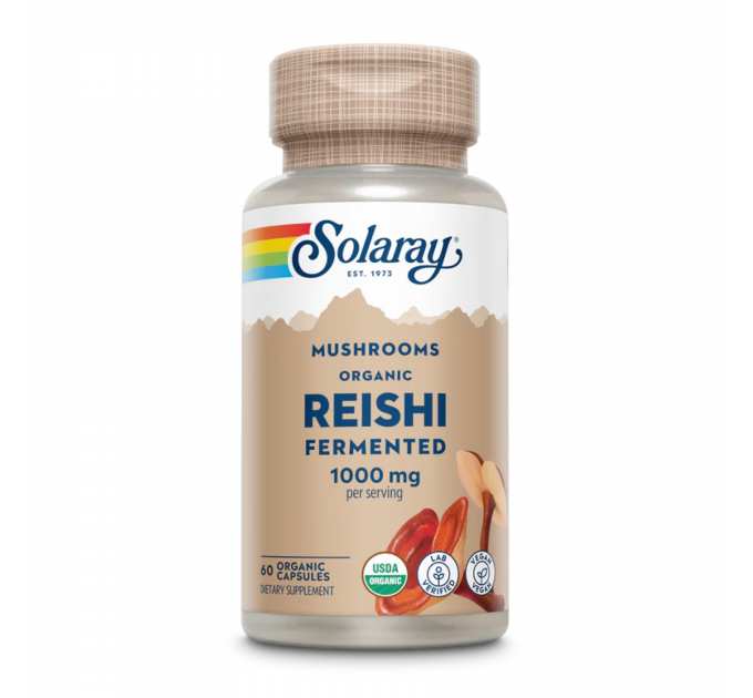 Org Grown Fermented Reishi 1000mg - 60 caps