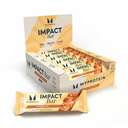 Impact Bar - 12x64g Caramel Nut (До 10.26) Impact Bar - 12x64g Caramel Nut (До 10.26)