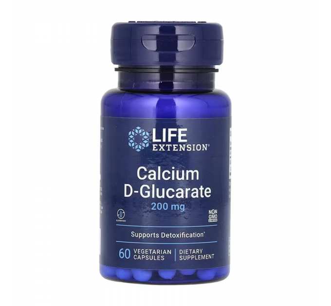 Calcium D-Glucarate 200mg - 60 vcaps