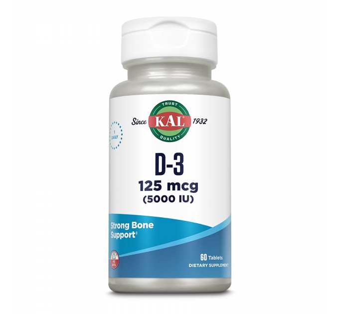 D3 125mcg - 60 tabs