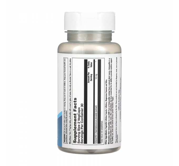 Astaxanthin 10mg - 60 tabs