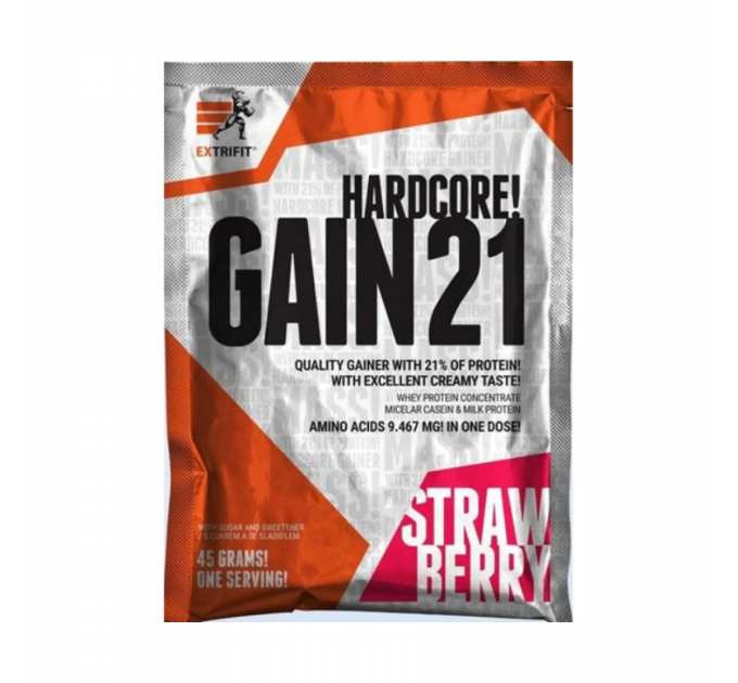 Hardcore Gain 21 - 45g Strawberry
