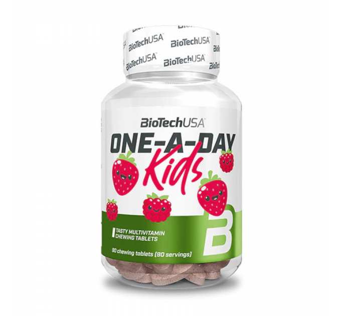 One-A-Day Kids - 90 tabs Strawberry Raspberry