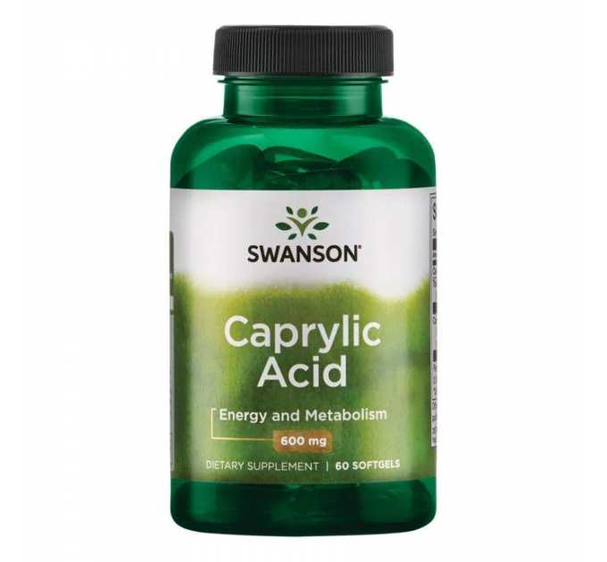 Caprylic Acid 600mg - 60 soft