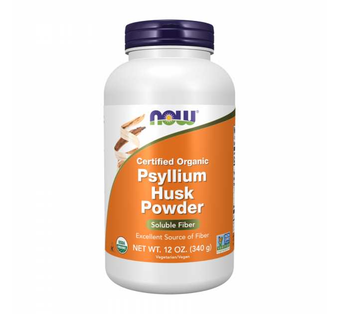 Certified Organic Psyllium Husk Powder - 340g