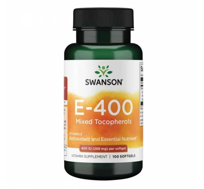 Vitamin E Mixed Tocopherols 400 IU - 100sgels