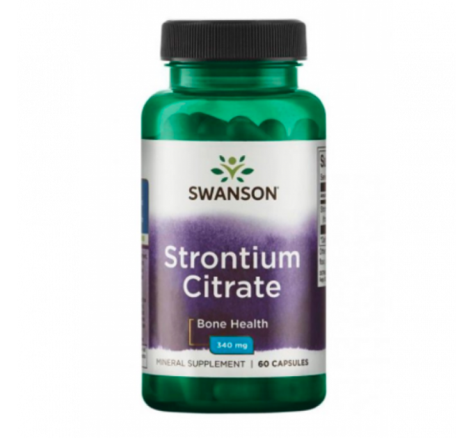 Stronium Citrate 340mg - 60caps