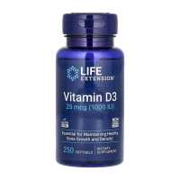 Vitamin D3 25 mcg (1000 IU) - 250 softgels