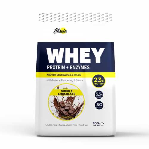 Whey - 900g Double Chocolate (Пошкоджена упаковка) Whey - 900g Double Chocolate (Пошкоджена упаковка)