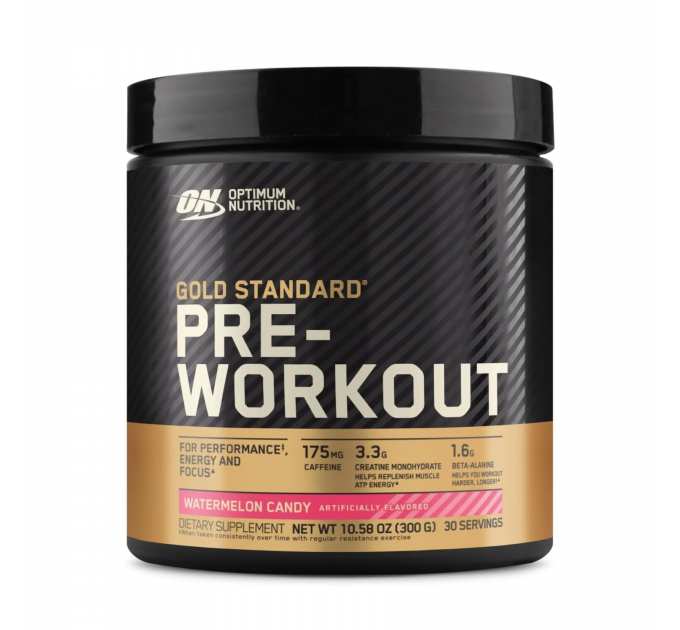 Gold Standard Pre Workout - 300g Watermelon Candy