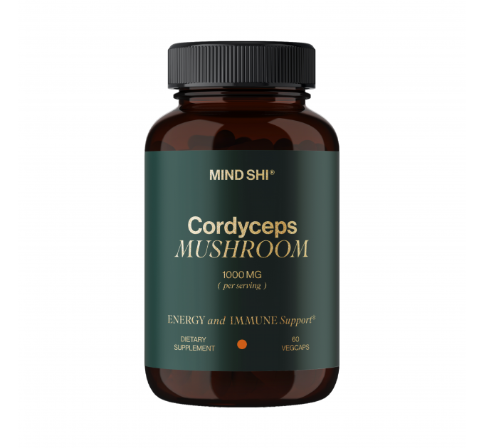 Cordyceps Mushroom 1000 mg - 60 vegcaps