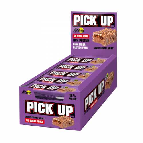 PickUp Crispies - 20x45g Caramel Walnut (До 09.25)