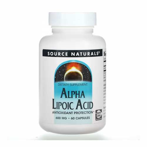 Alpha Lipoic Acid 600mg - 60 caps (Пошкоджена банка)