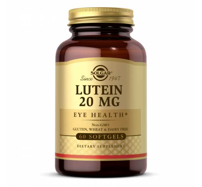 Lutein 20 mg - 60 softgels