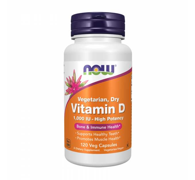 Vitamin D 1000 IU Dry - 120 vcaps